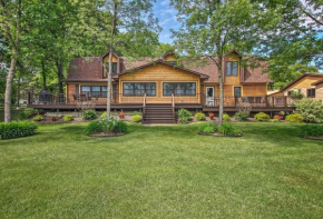 Large Home on Lake Edward with Deck and Fire Pit!